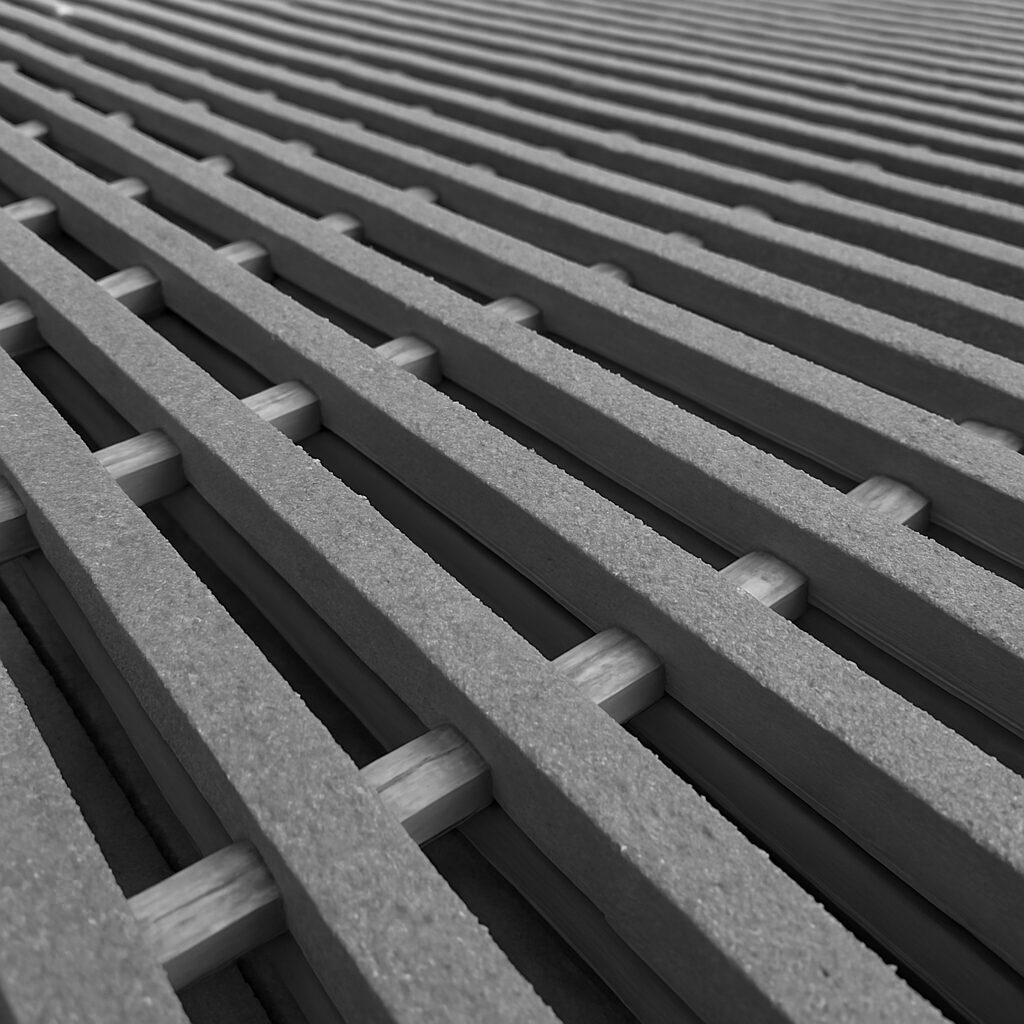 Rejillas de color gris