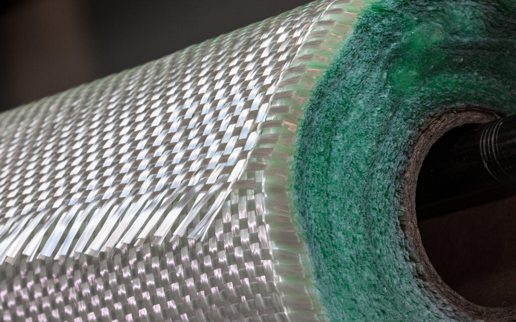 Fibra de carbono y fibra de vidrio enrolladas Fibra de carbono y fibra de vidrio enrolladas