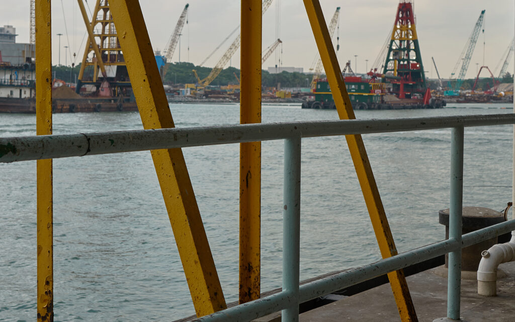 Estructura creada con fibra de vidrio.