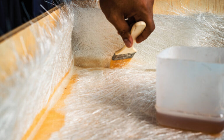 cómo impermeabilizar con fibra de vidrio